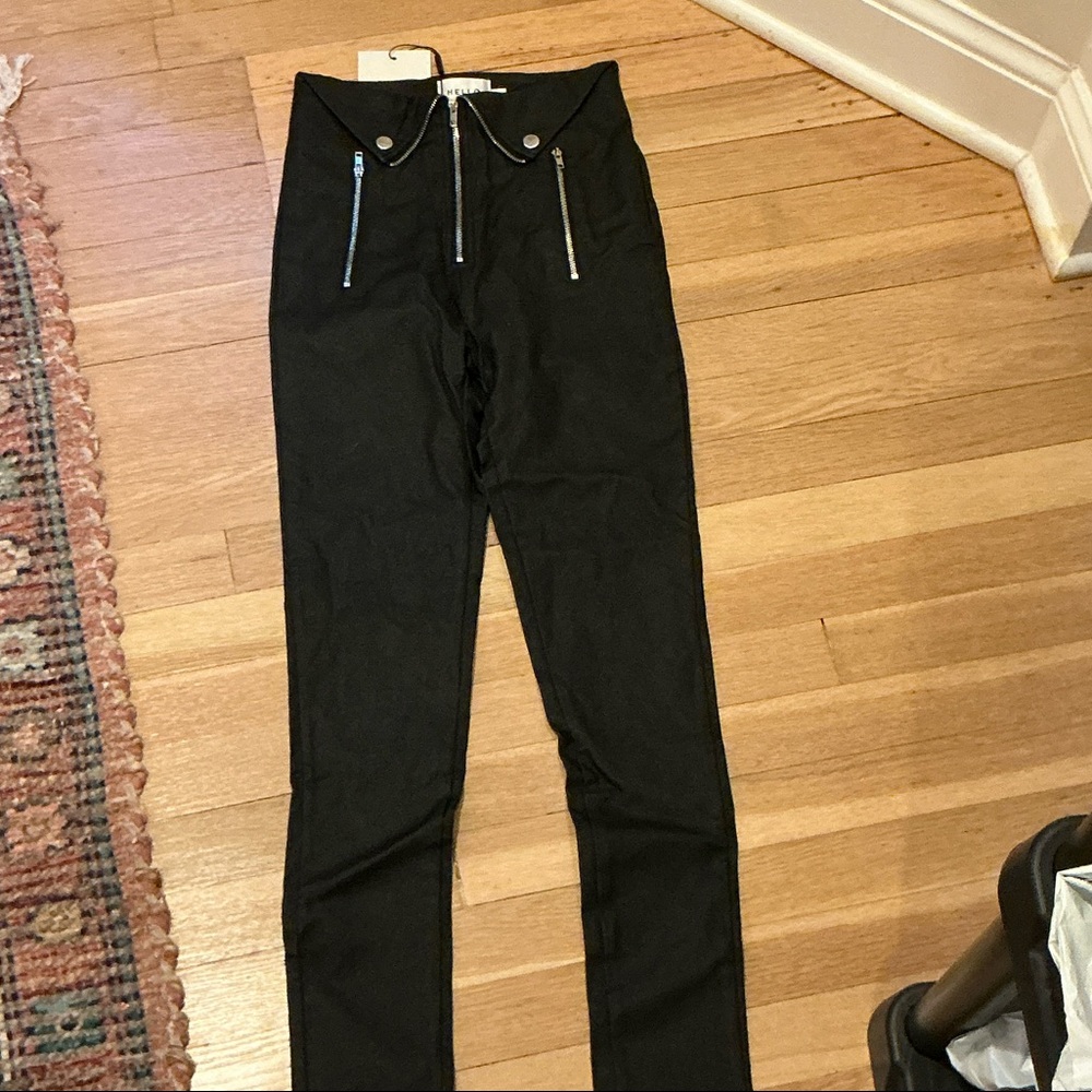 Hello Molly Black Zippered Pants